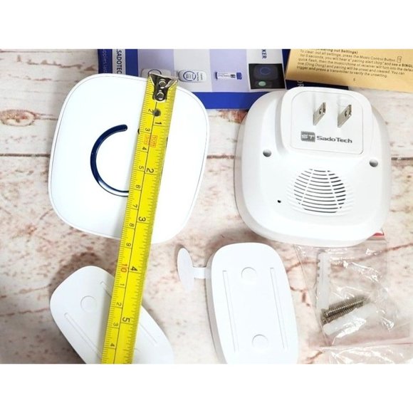 SadoTech.com Wireless Doorbell - Expandable, 2 Transmitter, 2 Plug-In Receiver - Picture 5 of 13